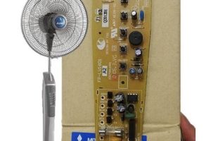 Thay mạch quạt Mitsubishi lv16 chính hãng